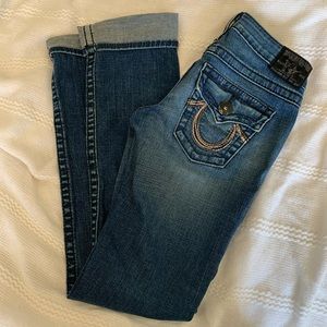 Good used condition true religion jeans, size 25